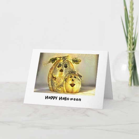 Happy Halloween Feestdagen Kaart (Voorkant)
