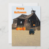 Happy Halloween Feestdagenkaart (Voorkant)