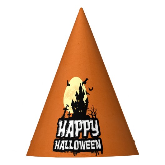 Happy Halloween Feesthoedjes (Voorkant)