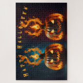 Happy Halloween Fiery Legpuzzel (Verticaal)