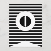 Happy Halloween Flag Bunting Banner Post Card Briefkaart (Voorkant)