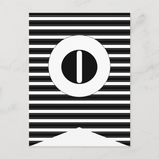 Happy Halloween Flag Bunting Banner Post Card Briefkaart (Voorkant)