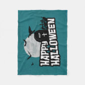 Happy Halloween Fleece Deken (Voorkant)