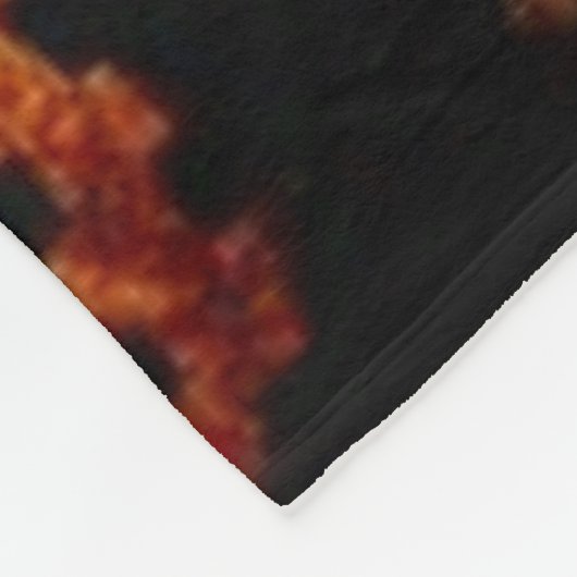 HAPPY HALLOWEEN FLEECE DEKEN (Hoek)