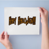 Happy Halloween Flyer (Hand)