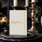 Happy Halloween Folie Kaart