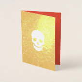 Happy Halloween Folie Kaart (Voorkant)