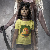 Happy Halloween Food Pumpkin Face Kinder Shirt