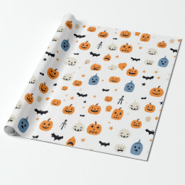 Happy Halloween for babyes white Cadeaupapier