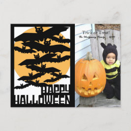 Happy Halloween Foto Briefkaart
