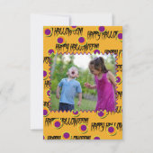 Happy Halloween-fotokaart (Voorkant)