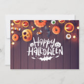 Happy Halloween-fotokaart Bedankkaart (Achterkant)