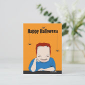 Happy Halloween Frankenstein Briefkaart (Staand voorkant)