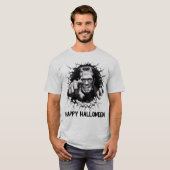 Happy Halloween Frankenstein Monster T-shirt (Voorkant volledig)