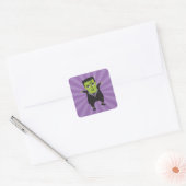 Happy Halloween Frankenstein Sticker (Envelop)
