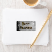 Happy Halloween Full Moon en Ravens Haunted Label (Insitu)