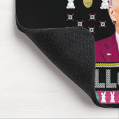 Happy Halloween Fun Bunny Joe Biden verwarde Easte Muismat (Hoek)