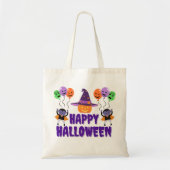 Happy Halloween Fun Canvas tas (Voorkant)
