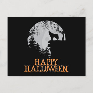 Happy Halloween Funny Creepy Character Briefkaart