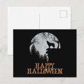 Happy Halloween Funny Creepy Character Briefkaart (Voorkant / Achterkant)