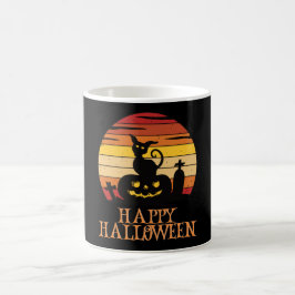 Happy Halloween Funny Creepy Character Koffiemok