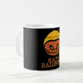 Happy Halloween Funny Creepy Character Koffiemok (Voorkant links)