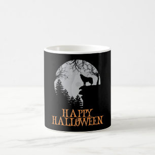 Happy Halloween Funny Creepy Character Koffiemok