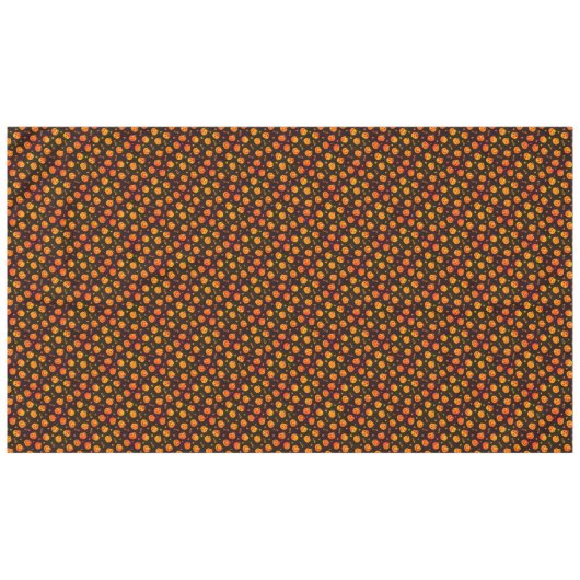 Happy Halloween Funny Cute Oranje Pumpkins Pattern Tafelkleed (Voorkant (Horizontaal))
