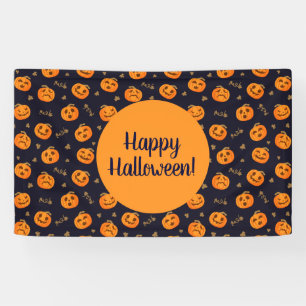 Happy Halloween Funny Cute Pumpkins Pattern Spandoek