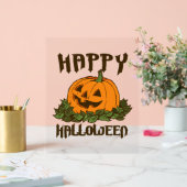 Happy Halloween Funny Halloween Costume Acryl Bord (Huwelijk)