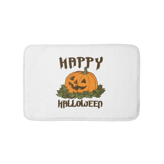 Happy Halloween Funny Halloween Costume Badmat (Voorkant)