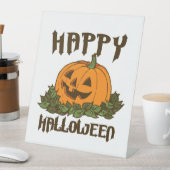 Happy Halloween Funny Halloween Costume Reclamebord Met Voetstuk (Insitu)