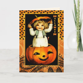 Happy Halloween. Funny  Kind Kaart
