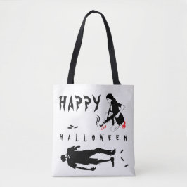 Happy Halloween Funny one-of-a-kind douane Tote Bag