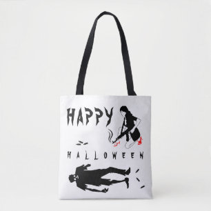Happy Halloween Funny one-of-a-kind douane Tote Bag
