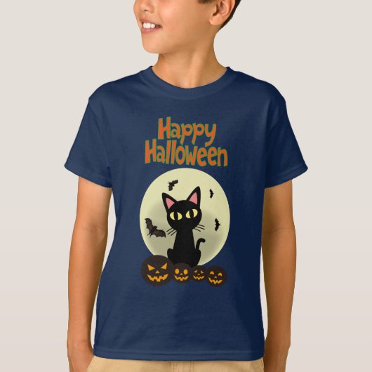 Happy Halloween (geen BG) T-shirt (Voorkant)