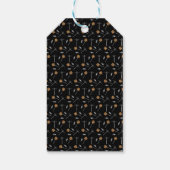 Happy Halloween geesten brander of behandeling Cadeaulabel (Achterkant)