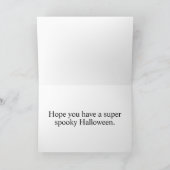 Happy Halloween | Gehakt huis Kaart (Binnen)