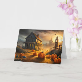 Happy Halloween | Gehakt huis Kaart