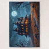 Happy Halloween | Gehakt huis Legpuzzel (Verticaal)