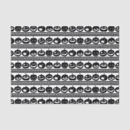 Happy Halloween gesneden pompoen Jack O Lantern Tissuepapier