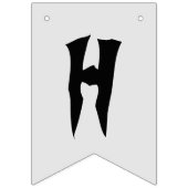 Happy Halloween Ghost Bunting Banner