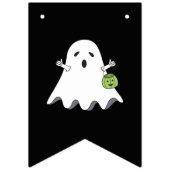 Happy Halloween Ghost Bunting Banner