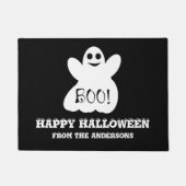 Happy Halloween Ghost Doormat Deurmat (Voorkant)