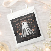 Happy Halloween Ghost Favoriete Bag Bedankzakje (Geknipt)