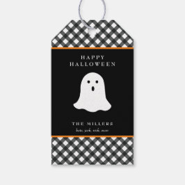 Happy Halloween Ghost Gift Label Cadeaulabel