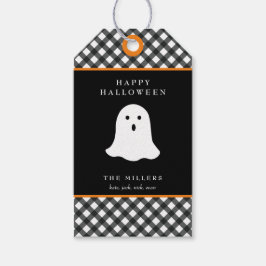 Happy Halloween Ghost Gift Label Cadeaulabel