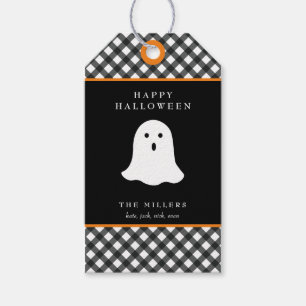 Happy Halloween Ghost Gift Label Cadeaulabel