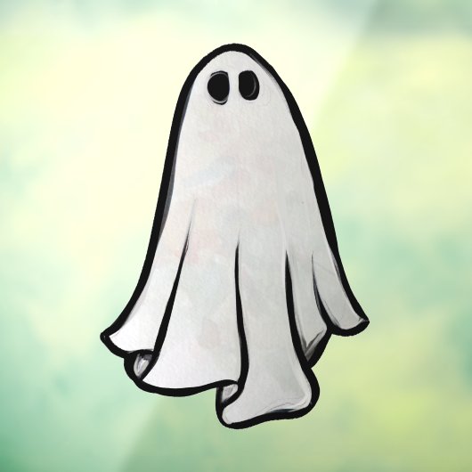 Happy Halloween Ghost Halloween Party Ghosts Raamsticker (Vel 3)