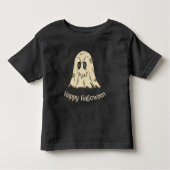 Happy Halloween Ghost Kinder Shirts (Voorkant)